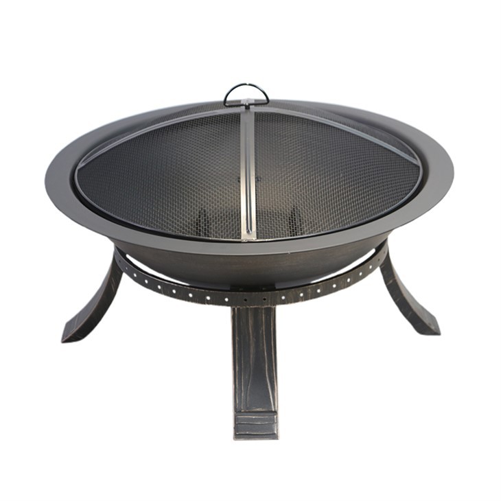 Cast Iron Wood Burning Fire Pit