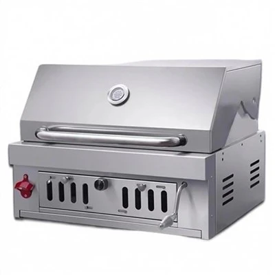 Outdoor Built In Charcoal Grill